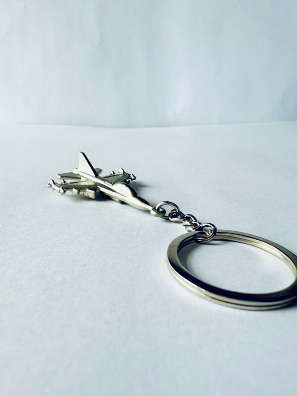 AeroWing Premium Fighter Jet Metal Keychain – Aviation Lover’s Collectible - Image 2